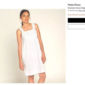 Petite Plume 100% Cotton Chemise for JCrew